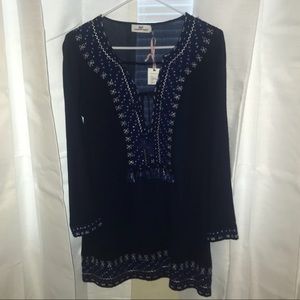 Extra small vineyard vines blue dress